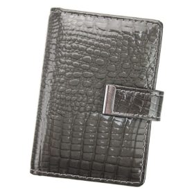    Jennifer Jones 5244-2 modrý dámsky kožený držiak na karty 8,3 x 11,3 x 1,7 cm