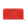  Dámska kožená peňaženka Cavaldi CHWJ-08-CROCO-5099 červená 19 x 11 x 3,5 cm
