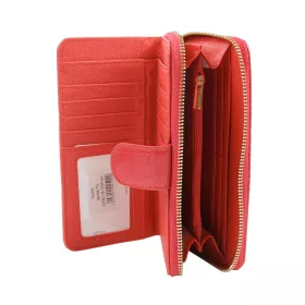    Dámska kožená peňaženka Cavaldi CHWJ-08-CROCO-5099 červená 19 x 11 x 3,5 cm