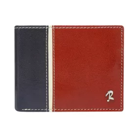    Rovicky 323-RBA-D RFID námornícka pánska kožená peňaženka 11,5 x 8,5 x 2 cm