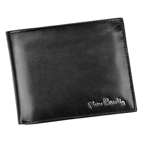  Pánska kožená peňaženka Pierre Cardin EKO10 8806 čierna 12,5 x 9,7 x 2 cm