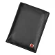  Pánska peňaženka Albatross SN MW3638 s RFID, čierna, z hovädzej kože, 10 x 13,2 x 3 cm
