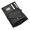  Pánska peňaženka Albatross SN MW3638 s RFID, čierna, z hovädzej kože, 10 x 13,2 x 3 cm