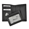  Pánska peňaženka Albatross SN MW3638 s RFID, čierna, z hovädzej kože, 10 x 13,2 x 3 cm