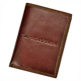    Harvey Miller Polo Club 1530 465 hnedá pánska kožená peňaženka 9,5 x 12,7 x 1,8 cm