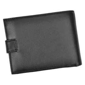   Valentini 306 260 čierna pánska kožená peňaženka 13 x 9,8 x 2,5 cm