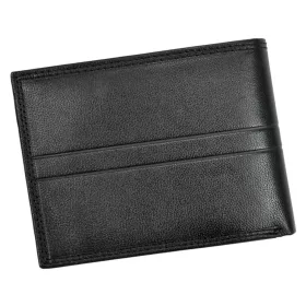    Valentini 987 261 čierna pánska kožená peňaženka 13 x 10 x 2,5 cm