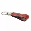  Kľúčenka Florence z hovädzej kože v námorníckej modrej farbe 11 x 2,5 x 2,5 cm