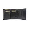  EL FORREST 859-623 RFID čierna pánska kožená peňaženka 10 x 13 x 2,5 cm