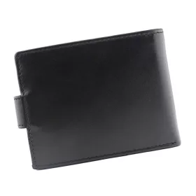    EL FORREST 916-67 RFID čierna pánska kožená peňaženka 10,7 x 8,2 cm