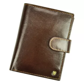    Rovicky N575L-RVT RFID čierna pánska peňaženka z hovädzej kože 10,5 x 13 x 2,5 cm