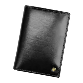    Pánska kožená peňaženka Rovicky N74-RVT RFID čierna 9,5 x 13 x 2,5 cm