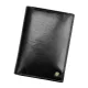  Pánska kožená peňaženka Rovicky N74-RVT RFID čierna 9,5 x 13 x 2,5 cm