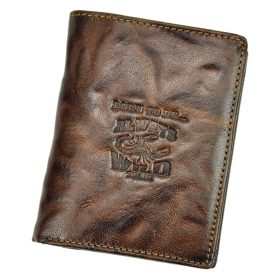    Always Wild N4-BC RFID hnedá pánska peňaženka z hovädzej kože 10 x 12,5 x 2,5 cm