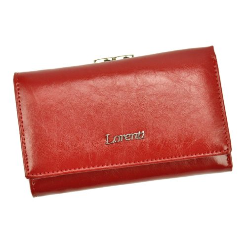 Lorenti 55020-BPR RFID červená dámska kožená peňaženka 14 x 8,5 x 3,5 cm