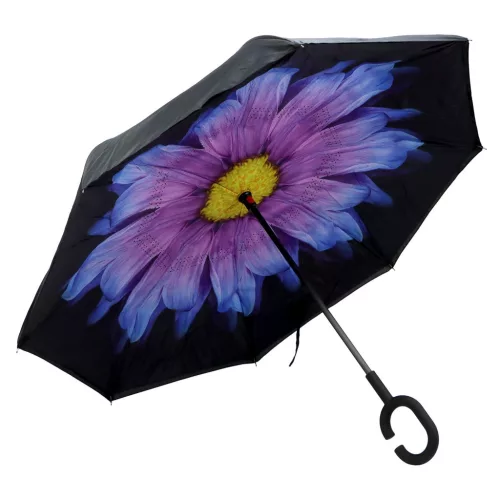  Dámsky polyesterový dáždnik Gregorio P4-388 ružový 80 cm