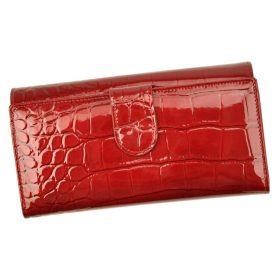    Gregorio BC-121 červená dámska kožená peňaženka 19,5 x 10,5 x 4 cm