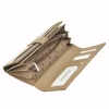  PATRIZIA FF-102 RFID dámska peňaženka z hovädzej kože zelená 18,5 x 10 x 4 cm
