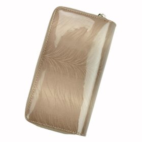    PATRIZIA FF-116 RFID modrá dámska kožená peňaženka 9,5 x 16,5 x 3,5 cm