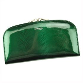    PATRIZIA FF-123 RFID zelená dámska peňaženka z hovädzej kože 18,5 x 10 x 3,5 cm