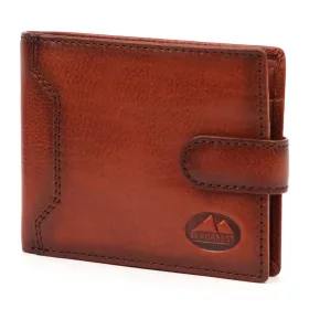    Pánska kožená peňaženka EL FORREST 817-29 s RFID hnedou farbou 11,5 x 9 x 3 cm