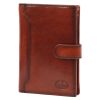  EL FORREST 883-29 RFID hnedá pánska kožená peňaženka 10,5 x 14 x 3 cm