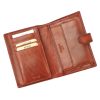  EL FORREST 883-29 RFID hnedá pánska kožená peňaženka 10,5 x 14 x 3 cm