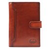 EL FORREST 883-29 RFID hnedá pánska kožená peňaženka 10,5 x 14 x 3 cm