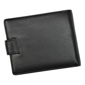    Albatross SN MU1953 RFID čierna pánska peňaženka z hovädzej kože 11 x 9 x 3 cm