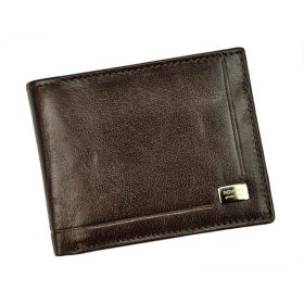    Rovicky CPR-023-BAR RFID hnedá pánska kožená peňaženka 11 x 8,5 x 2 cm