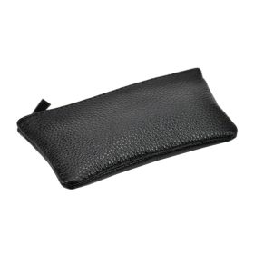    Dámska kozmetická taška Gregorio MOBI-02 DOLLARO z hovädzej kože v námorníckej modrej farbe 19 x 10,5 x 1,5 cm