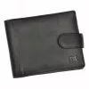  Money Kepper KK 04B čierna pánska kožená peňaženka 13,5 x 10 x 3 cm