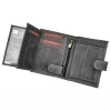  Pánska kožená peňaženka Wild N4L-CHM-NL s RFID farbou, sivá, 10,8 x 13,5 x 2,8 cm