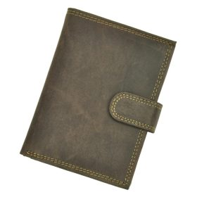    Pánska kožená peňaženka Wild N4L-CHM-NL s RFID v hnedej farbe 10,8 x 13,5 x 2,8 cm