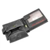  Wild N992L-CHM-NL RFID čierna pánska kožená peňaženka 12,5 x 10,5 x 2,8 cm