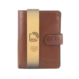   Maťo Grosso 0703/17-20 RFID hnedá pánska kožená peňaženka 9,5 x 12,5 cm