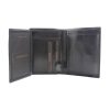  Maťo Grosso 0705/17-60 RFID čierna pánska kožená peňaženka 10 x 13 cm