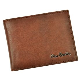    Pierre Cardin TILAK50 8805 čierna pánska kožená peňaženka 12,5 x 9,5 cm