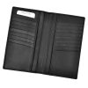 Pierre Cardin TILAK00 3 fekete bőr pénztárca 10.5 x 18.5 x 1 cm