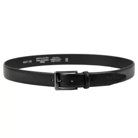    Pánsky opasok z hovädzej kože Pierre Cardin PSN 6227 modrý 3,5 cm