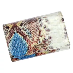    PATRIZIA VL-112 RFID modrá dámska kožená peňaženka 15 x 9,7 x 4,5 cm