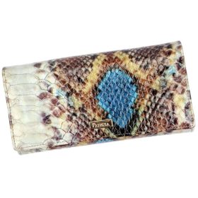    Dámska vzorovaná lakovaná peňaženka Patrizia, RFID 19,7 × 10 cm
