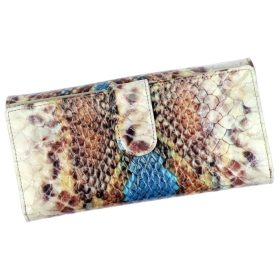    Dámska vzorovaná lakovaná peňaženka Patrizia, RFID 19,7 × 10 cm