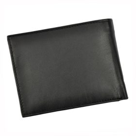    Pierre Cardin TILAK54 8806 čierna pánska kožená peňaženka 12 x 9 cm