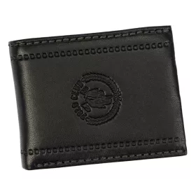    Harvey Miller Polo Club 1725 992 čierna pánska kožená peňaženka 11 x 8,5 x 2,5 cm