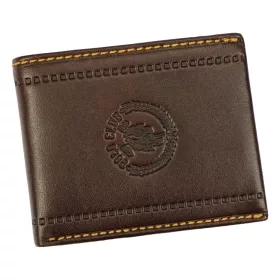    Harvey Miller Polo Club 1725 992 čierna pánska kožená peňaženka 11 x 8,5 x 2,5 cm
