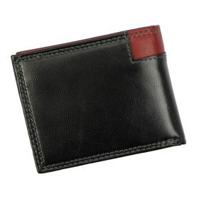    Harvey Miller Polo Club 2807 992 čierna pánska kožená peňaženka 11 x 8,5 x 2,5 cm