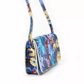    Gregorio 107 FL biela dámska kožená kabelka 19 x 12 x 5,5 cm