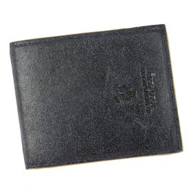    Harvey Miller Polo Club 1221 288 modrá pánska kožená peňaženka 12,8 x 9,7 x 2,5 cm