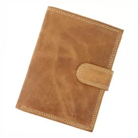   Wild N4L-CHM-NL RFID hnedá pánska kožená peňaženka 10,8 x 13,5 x 2,8 cm